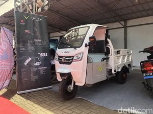 Kenalin! Wujud Motor Roda Tiga Siap Cari Cuan Tanpa Emisi