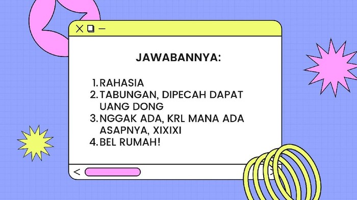 Teka teki yang bikin emosi