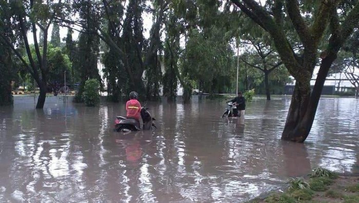 Banjir di Medan Labuhan (dok. Istimewa)