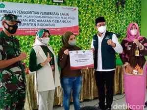 Bupati Sidoarjo Kawal Pembebasan Lahan untuk Frontage Road Aloha-Gedangan