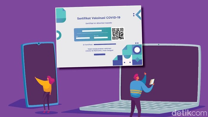 Download Sertifikat Vaksin Covid-19 Lewat WA hingga Web, Ini Caranya
