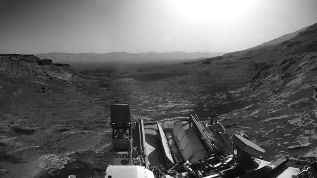Foto Curiosity di Mars