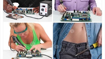 Kira-kira nasib tangan bila memegang solder seperti ini? Foto: Twitter via Boredpanda