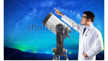 Cara memperlihatkan temuan planet baru. Foto: Twitter via Boredpanda