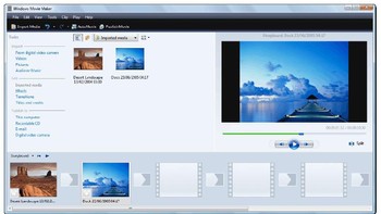 Aplikasi ini sejatinya bawaan dari OS Windows. Cara penggunaannya yang mudah dengan tampilan yang sederhana bikin Windows Movie Maker sempat jadi idola pengguna yang suka edit video. Namun popularitasnya berakhir ketika Microsoft menghapusnya sejak di Windows Vista. Foto: Internet