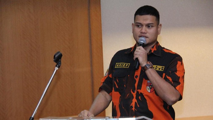 Ketua Umum Satuan Pelajar dan Mahasiswa (SAPMA) Pemuda Pancasila, Teuku Aulia Arief
