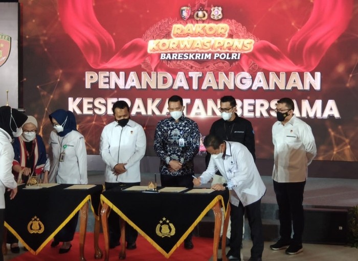 Mabes Polri Beri Penghargaan ke Penyidik PNS Kemnaker