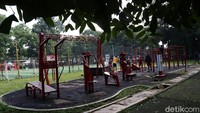 Sebelumnya, fasilitas olahraga di Lapang Ciujung sempat ditutup untuk mencegah penyebaran COVID-19.