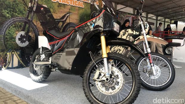 Motor Trail Listrik E-Tactical PT LEN