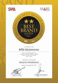 BPJS Kesehatan Raih Penghargaan Indonesia Best Brand Award 2021