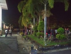 PN di Gorontalo Digeruduk Massa Buntut Sidang Penganiayaan Kapolsek