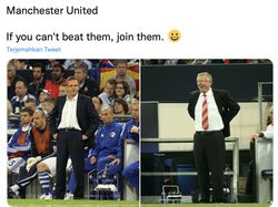 Meme Ralf Rangnick Jadi Pelatih MU, Ronaldo Keringat Deras