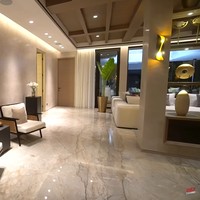 Maia menjelaskan kepada channel YouTube Sule Channel bahwa rumah Al, El dan Dul dibuat seperti vila atau resort. Sebab menurutnya konsep tersebut lebih compact dan praktis. Foto: YouTube SULE Channel