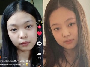 Heboh Wanita Disebut Mirip Jennie Blackpink, Kemiripannya Bikin Netizen Kaget