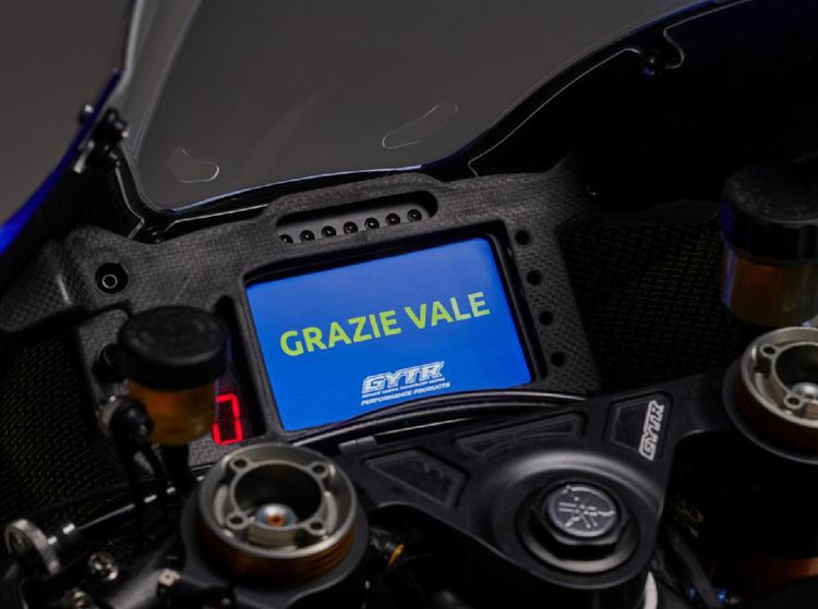 Grazie Vale! Ini Wujud Motor Spesial dari Yamaha untuk Valentino Rossi