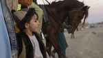 Lomba Tangkap Kambing Jadi Hiburan Warga Afghanistan
