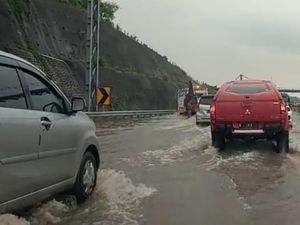 Waspada, Banjir Potensi Terjang Tol Pandaan-Malang Saat Hujan Turun