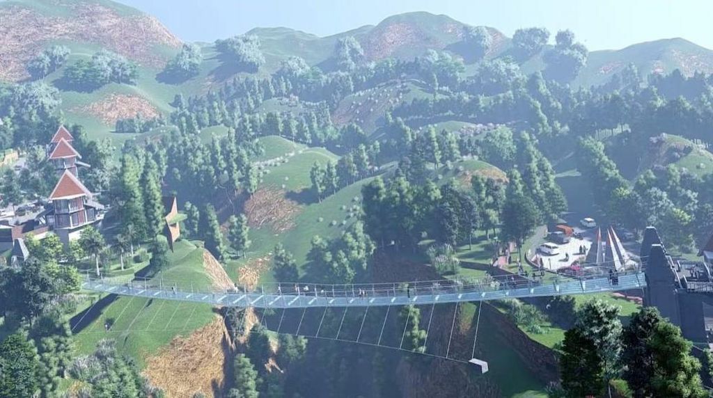 Wisata Adrenalin Baru di Bromo, Jembatan Kaca Sepanjang 120 Meter!