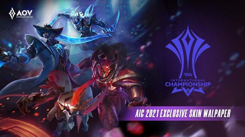 Kumpulan Wallpaper Keren Bertema Skin AOV International Championship 2021