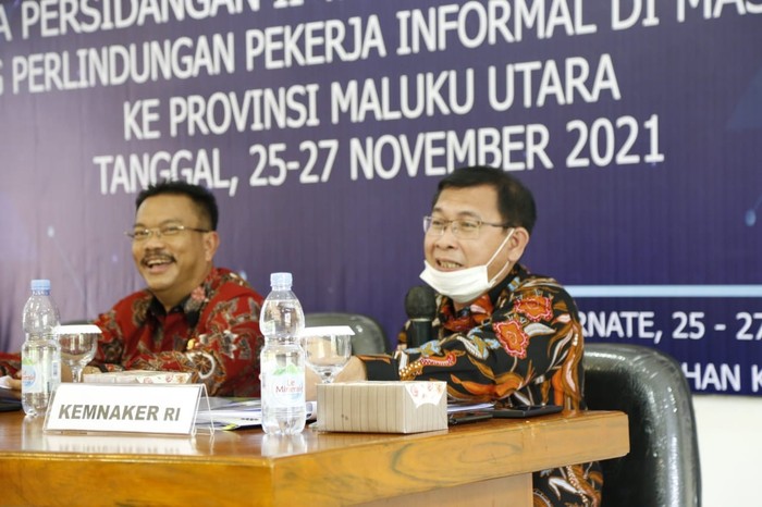 Kunjungan Kemnaker di Maluku