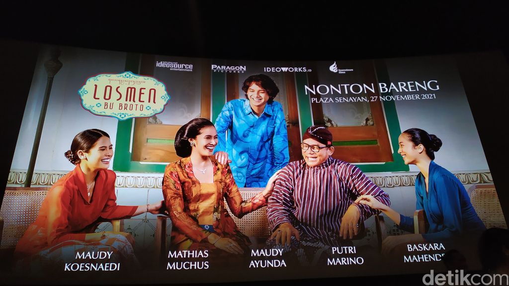 Nonton Losmen Bu Broto, Sandiaga Singgung Prokes di Bioskop