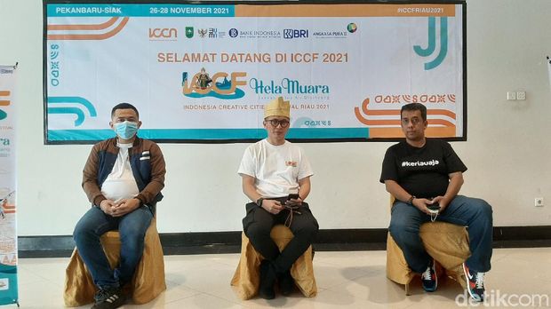 Riau dipercaya menjadi tuan rumah event prestisius bertajuk Indonesia Creative Cities Festival (ICCF) (Raja Adil/detikcom)