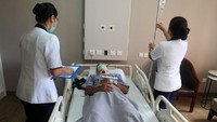 Simulasi ini melibatkan sejumlah pihak seperti Dinkes Kabupaten Tangerang, BPBD Kabupaten Tangerang, Makorem 052/Wijayakrama, dan Lippo Village.