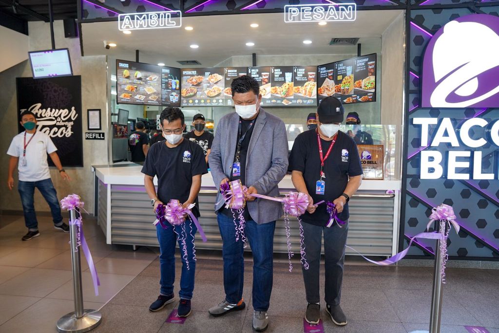 Gerai Kedua Taco Bell Indonesia di Pantai Indah Kapuk Jakarta