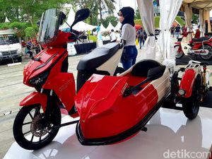 Gesits Modifikasi Pakai Sespan Dijual Rp 65 Juta