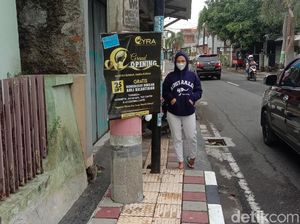 Duh, Guiding Block di Kudus Ini Bisa Bikin Tunanetra Nabrak Tiang!