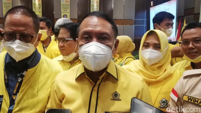 Ketua Bappilu DPP Partai Golkar Zainudin Amali, Solo, Minggu (28/11/2021).