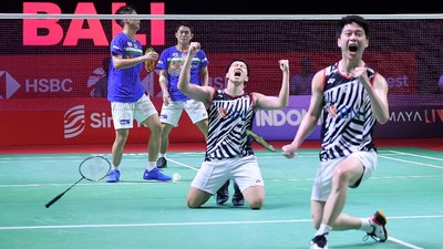 Bangga! Marcus/Kevin Juarai Indonesia Open 2021