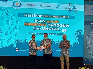 Menteri KKP Ikut Makan Ikan Bersama 13 Negara