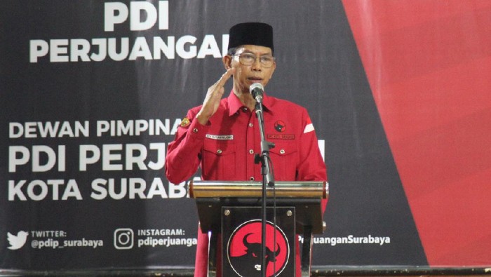 Ketua DPC PDIP Kota Surabaya Adi Sutarwijono