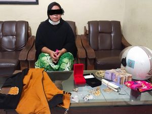 Perempuan di Lamongan Ditangkap Usai Bobol Rumah, Kerugian Rp 233 Juta
