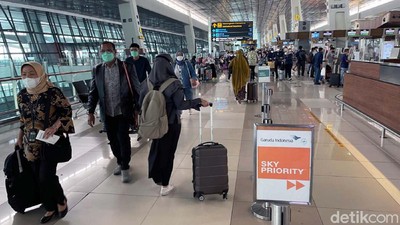 PPKM Level 3 Diterapkan di Libur Nataru, Begini Suasana Bandara Soetta