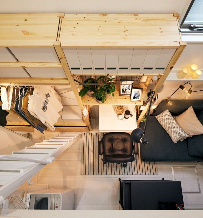 Retailer perabotan rumah dan furnitur itu menyewakan unit apartemen seharga 99 Yen atau sekitar Rp 12.600 per bulan. Apartemen berlokasi di kawasan Shinjuku, Tokyo dan merupakan bagian dari kampanye ‘Tiny Homes’ IKEA Jepang. Foto: Instagram/@ikeajapan
