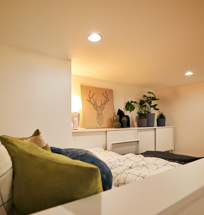 Harga sewa Rp 12 ribuan per bulan sudah termasuk furnitur dan aksesori dari IKEA. Foto: Instagram/@ikeajapan