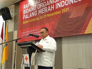 Sudirman Said di Rakornis PMI: JK Dorong Digitalisasi Operasi Kemanusiaan