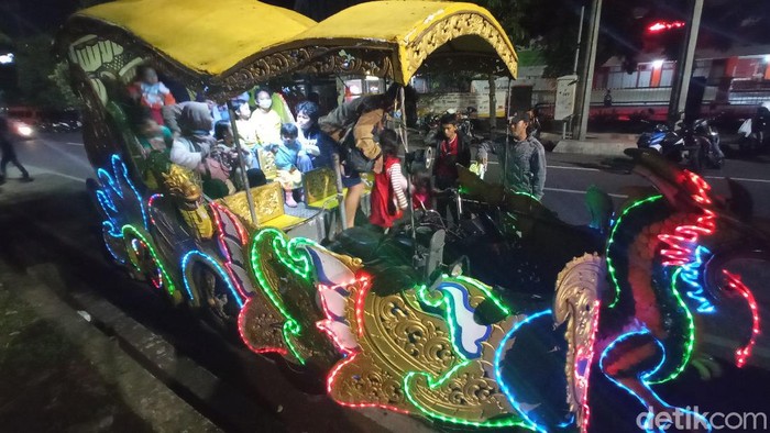 Alun-alun Malang, Sabtu (26/11/2021).