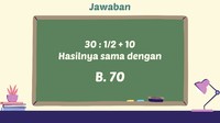 Karena dibagi 1/2 sama dengan dibagi 0.5 atau dikali dua.
