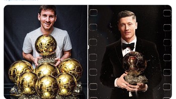 Ada juga yang menjagokan Lewy untuk menang. Foto: Twitter