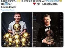 Debat Netizen Pemenang Ballon dOr: Messi, Lewandoski, Salah, atau CR7?