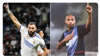 Selepas kepergian CR7, Real Madrid sangat mengandalkan Karim Benzema dan hasilnya ia rajin bobol lawan. Foto: Twitter