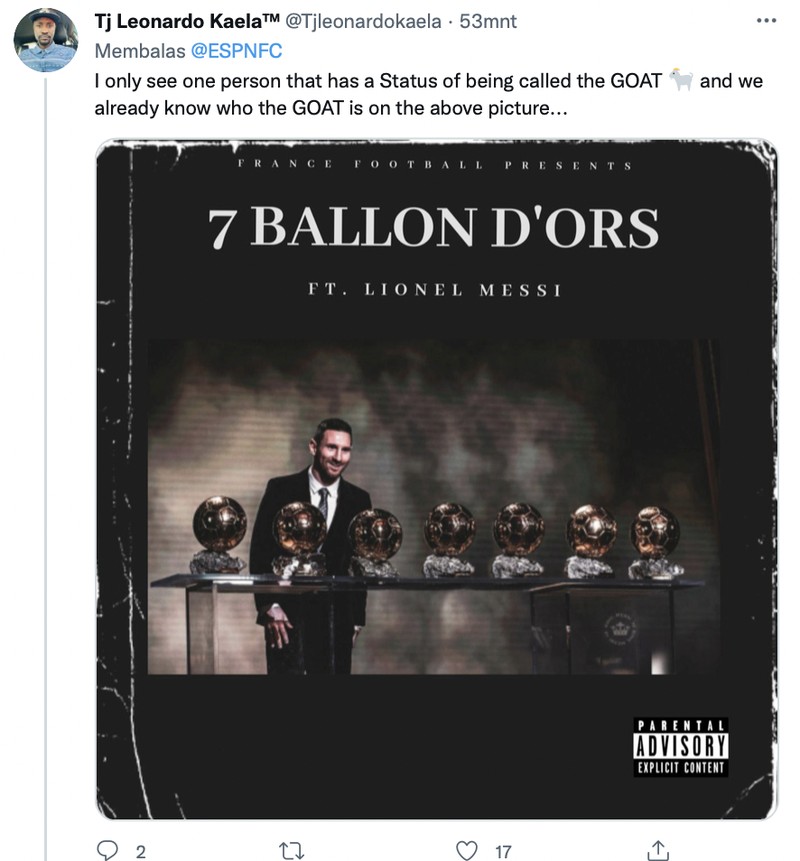 Penghargaan pemain sepakbola pria, Ballon d'Or.