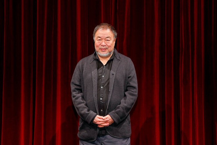 BERLIN, GERMANY - NOVEMBER 25: Ai Weiwei (L) and Daniel Kehlmann attend the book presentation 