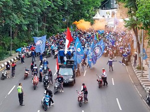 Hari Ini Buruh Akan Demo Tolak Kenaikan Harga BBM di Depan Grahadi