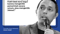 Founder Cyrus Network, Hasan Nasbi menilai foto itu menunjukkan bahwa Fadli tidak ditegur karena mengkritik pemerintah secara umum.