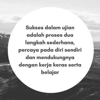 Kata motivasi untuk pelajar