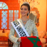 Wanita keturunan Arab tersebut bahkan diboikot agar gelarnya dicopot. Meski begitu, Kawtar tetap mengikuti ajang tersebut. Foto: dok. Instagram/@missuniversemorocco